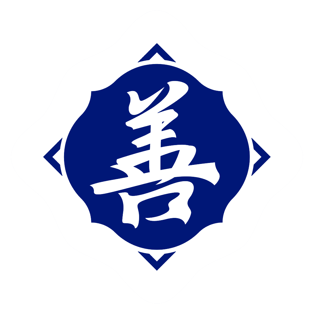 Logo restaurant zen transparent bleu blanc 1