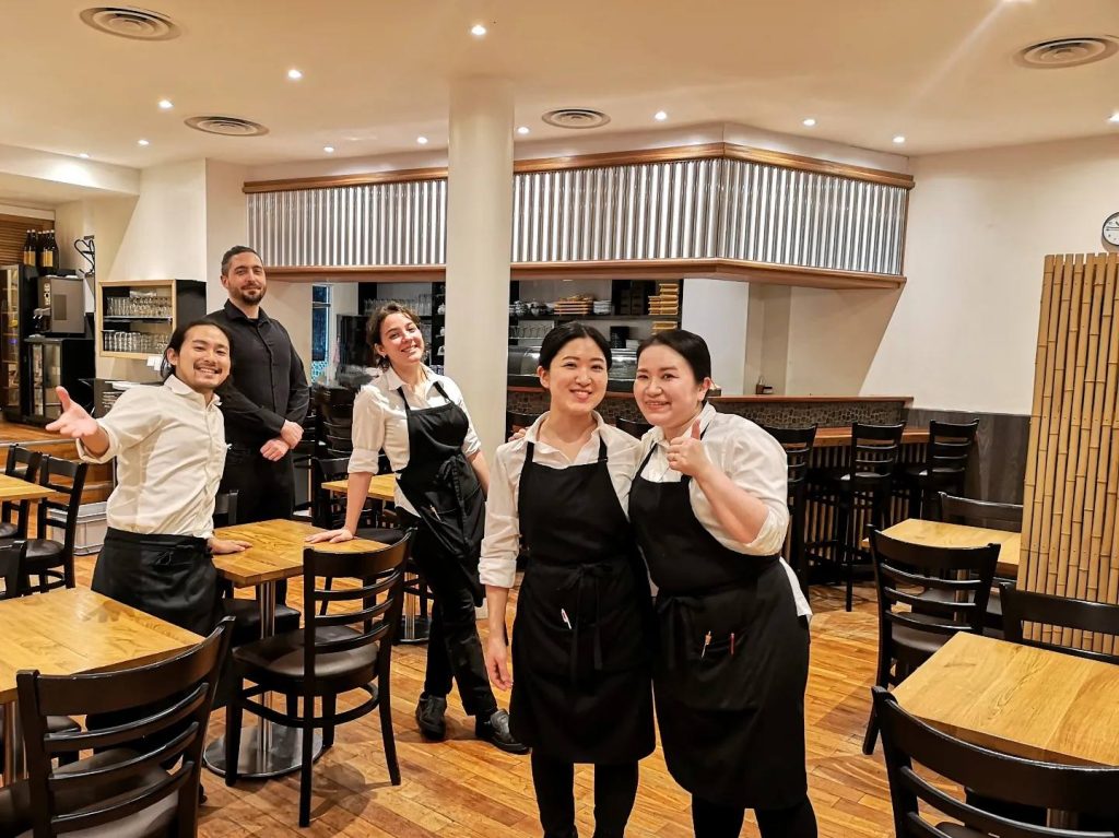 Restaurant japonais zen service
